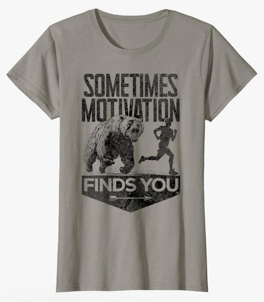 Bear Run Motivation Women’s Tee - Women’s Top - Womenswear