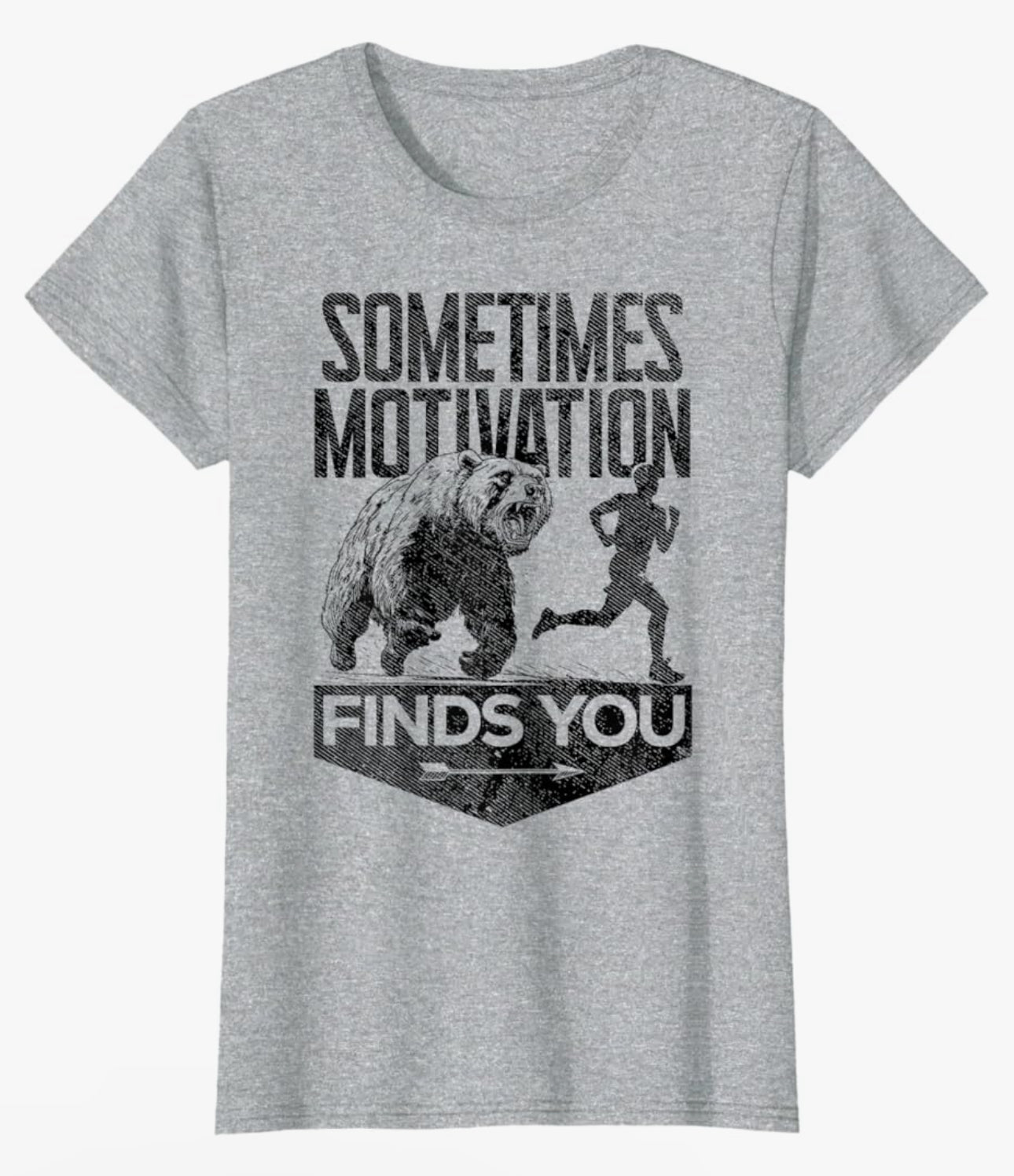 Bear Run Motivation Women’s Tee - Women’s Top - Womenswear