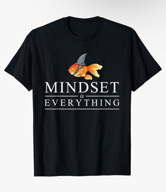 Goldfish Shark Mindset Men’s Tee - Men’s Top - Menswear