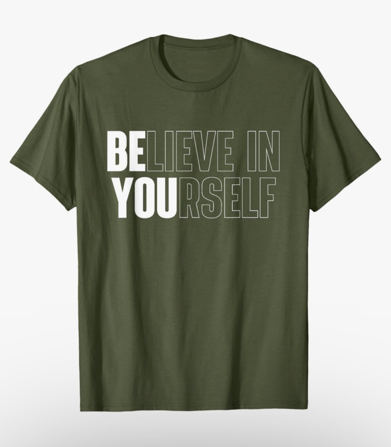 ‘Believe In Yourself’ Men’s Tee - Men’s Top - Menswear