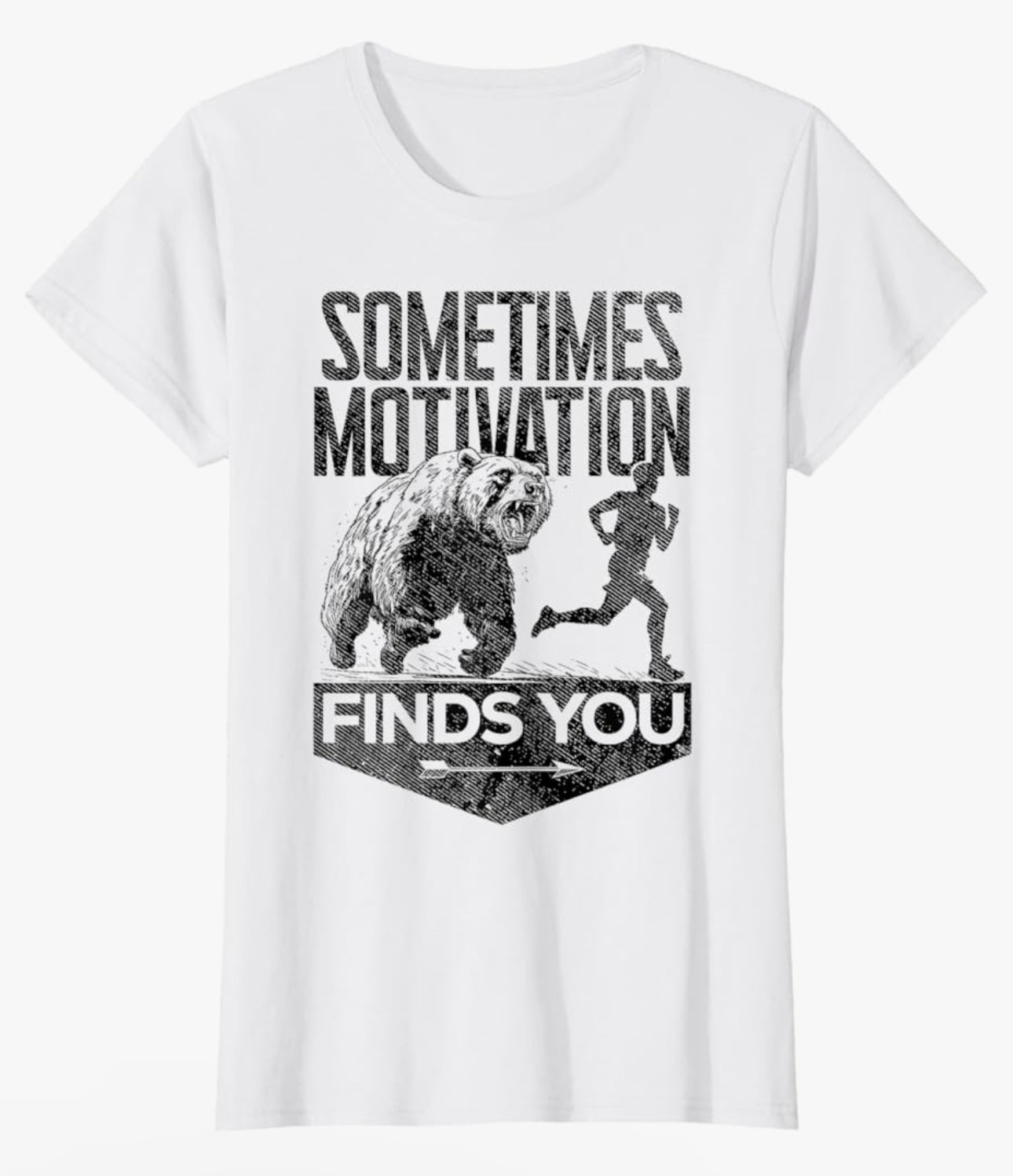 Bear Run Motivation Women’s Tee - Women’s Top - Womenswear