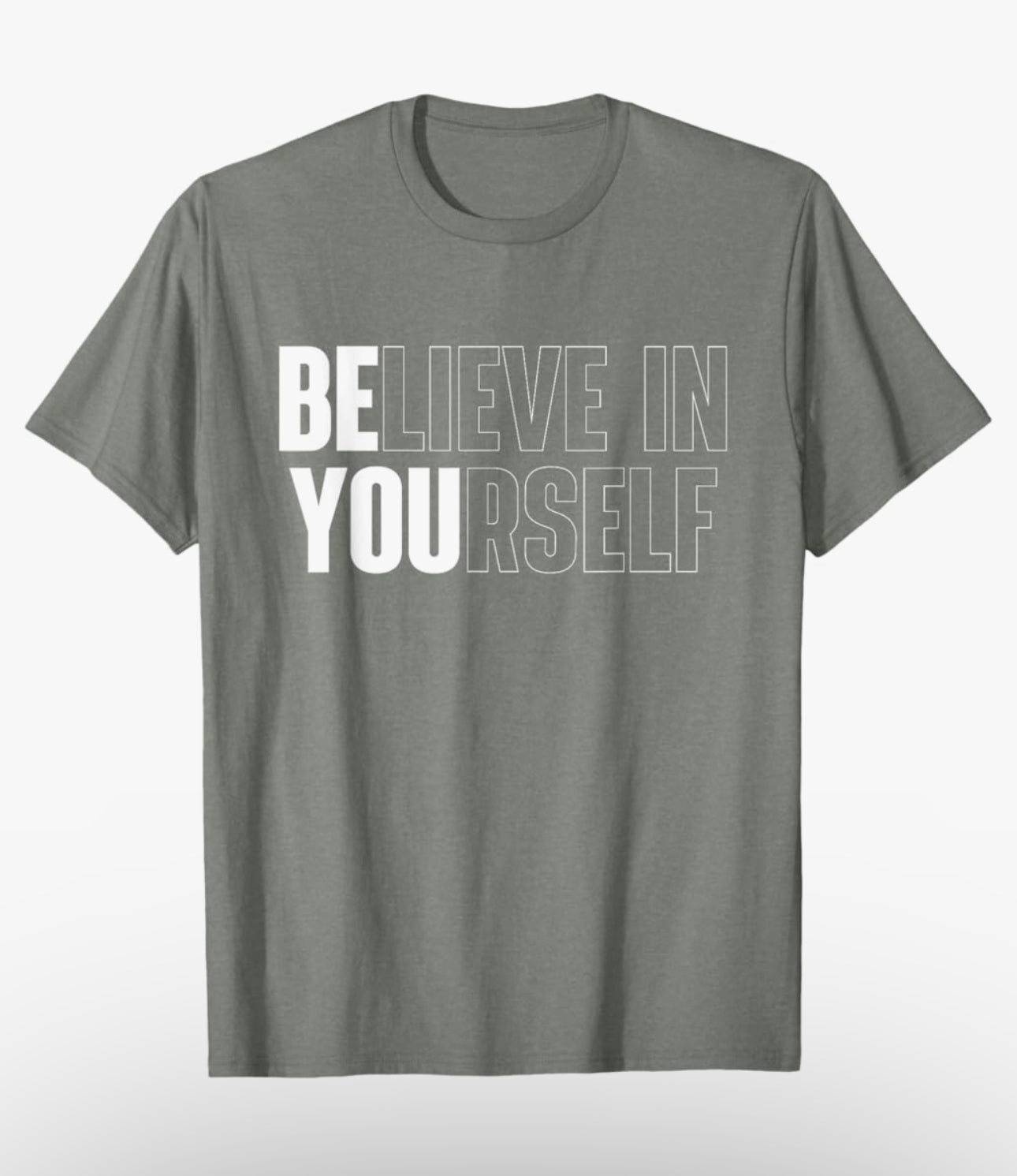 ‘Believe In Yourself’ Men’s Tee - Men’s Top - Menswear