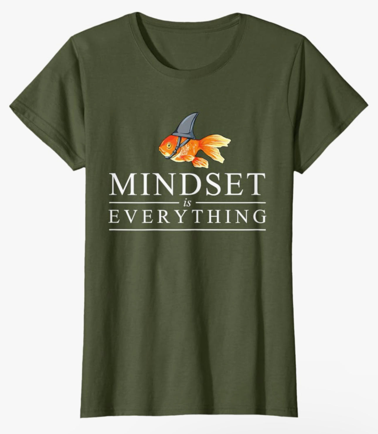 Goldfish Shark Mindset Women’s Tee - Women’s Top - Womenswear