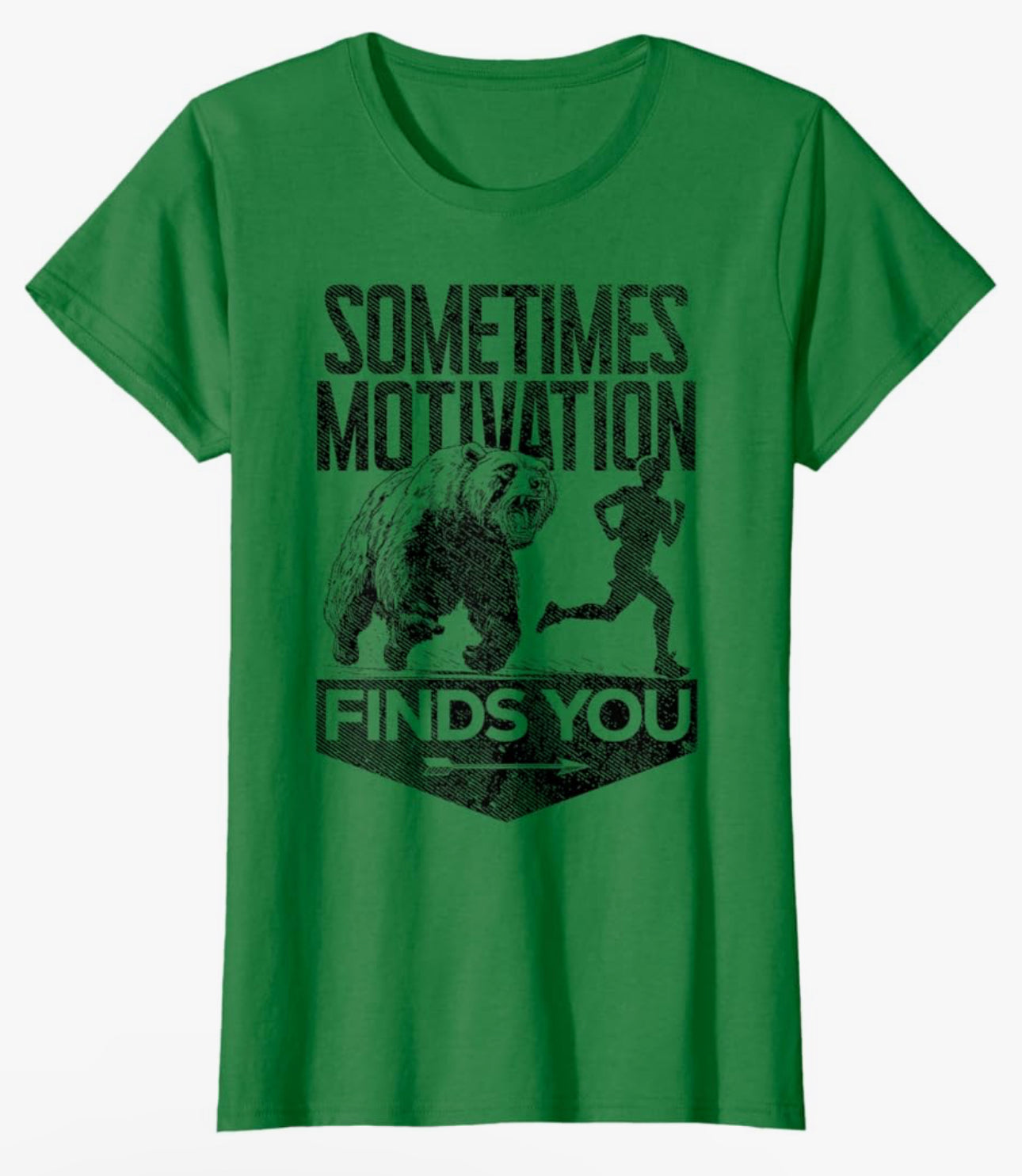 Bear Run Motivation Women’s Tee - Women’s Top - Womenswear